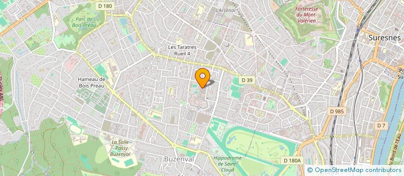 localisation de l'entreprise ISOBAT à RUEIL-MALMAISON