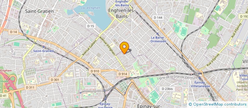 localisation de l'entreprise ISOBAT RENOVATION à EPINAY-SUR-SEINE