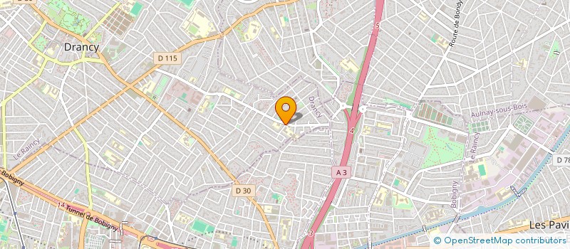 localisation de l'entreprise ISOBATI à DRANCY