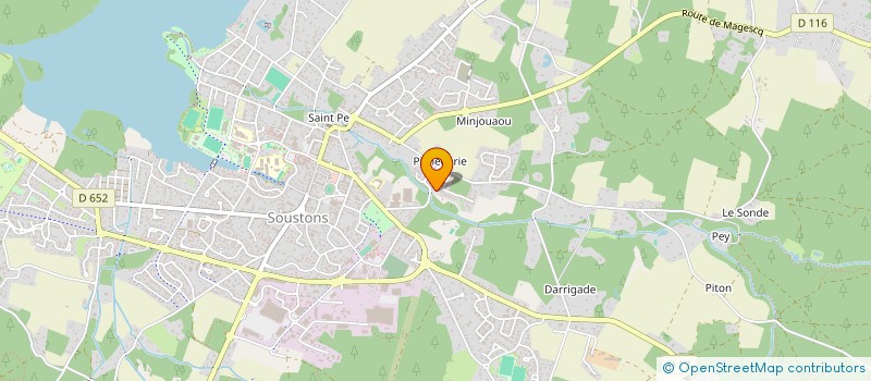 localisation de l'entreprise ISOBIOCAMPER  SOUSTONS