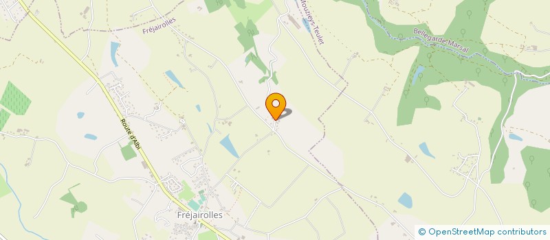 localisation de l'entreprise ISOBOIS à FREJAIROLLES