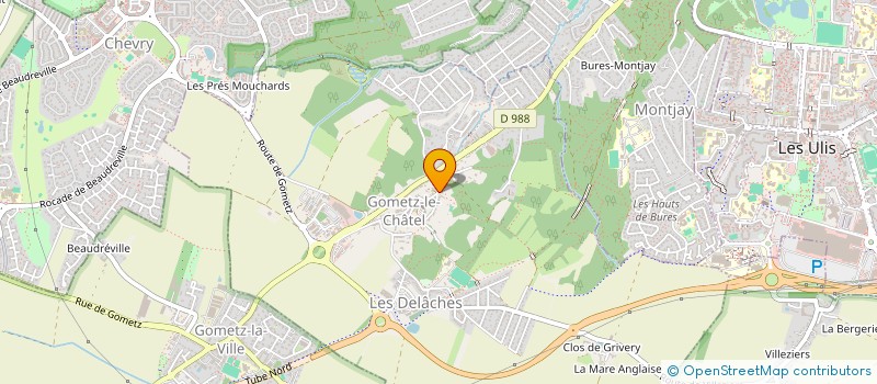 localisation de l'entreprise ISOCAL à ORSAY