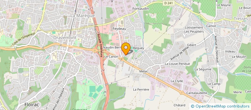 localisation de l'entreprise ISOCEL33  ARTIGUES-PRES-BORDEAUX