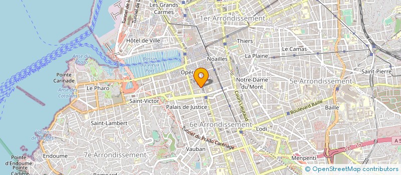 localisation de l'entreprise ISOCELE à MARSEILLE