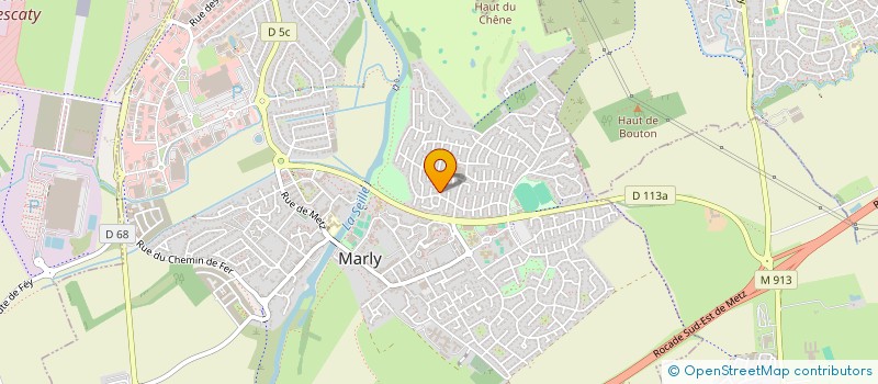 localisation de l'entreprise ISOCHORE à MARLY