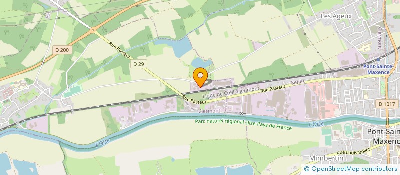 localisation de l'entreprise ISOCOM  RIEUX