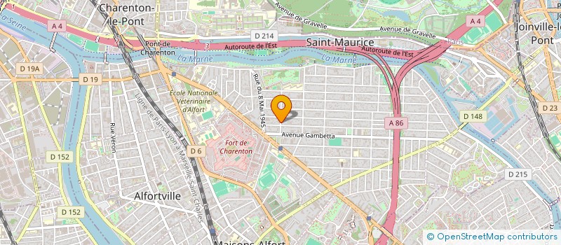 localisation de l'entreprise ISOCOM à MAISONS-ALFORT