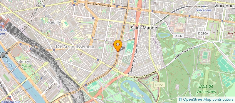 localisation de l'entreprise ISOCONFORT à PARIS