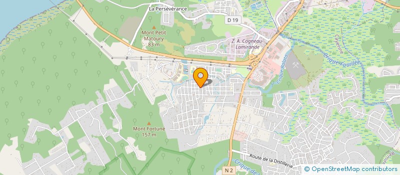 localisation de l'entreprise ISOCOOL973 à MATOURY