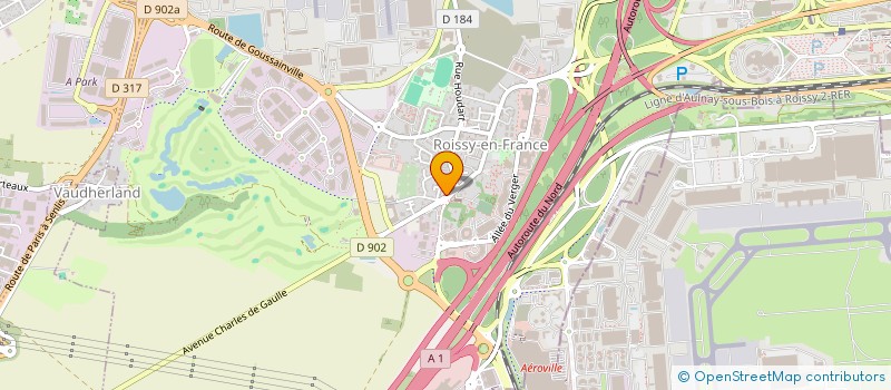 localisation de l'entreprise ISOCOUVE  ROISSY-EN-FRANCE