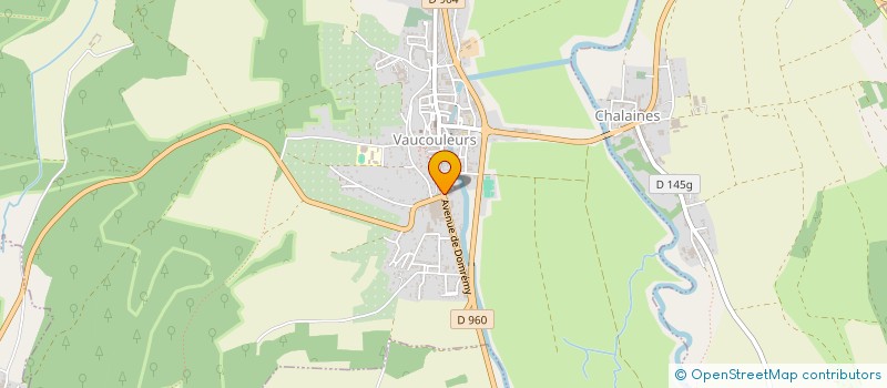 localisation de l'entreprise ISOCUDEL EURL à VAUCOULEURS