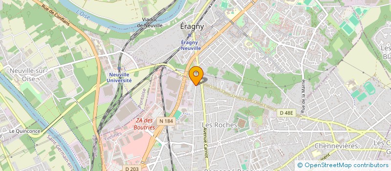 localisation de l'entreprise ISOCYBER27  CONFLANS-SAINTE-HONORINE