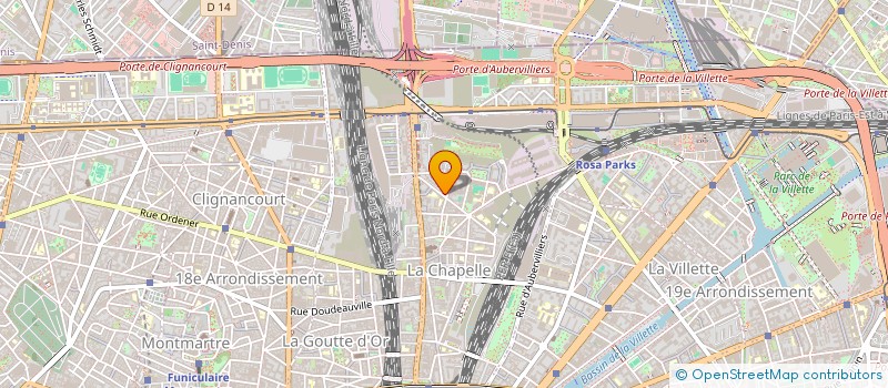 localisation de l'entreprise ISODECO  PARIS