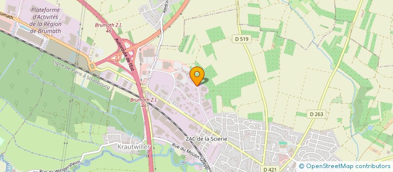 localisation de l'entreprise ISODECO  AUBERVILLIERS