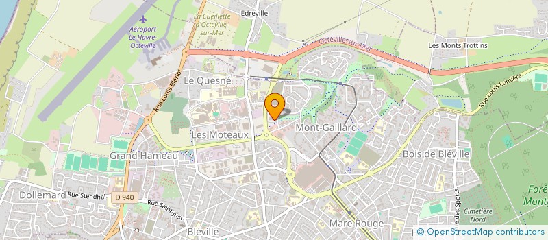 localisation de l'entreprise ISODIAG à LE HAVRE