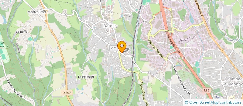 localisation de l'entreprise ISODIAGNOSTIC  DARDILLY