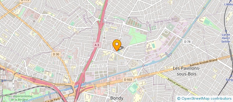 localisation de l'entreprise ISODIS à TREMBLAY-EN-FRANCE