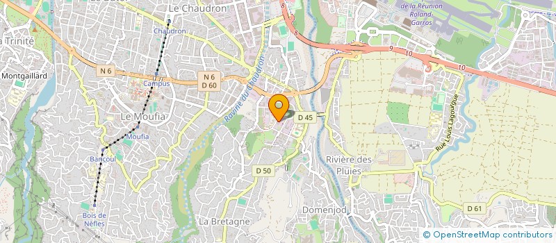 localisation de l'entreprise ISODOM à SAINT-DENIS