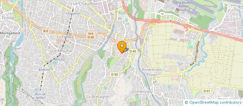 localisation de l'entreprise ISODOM SERVICES à SAINT-DENIS