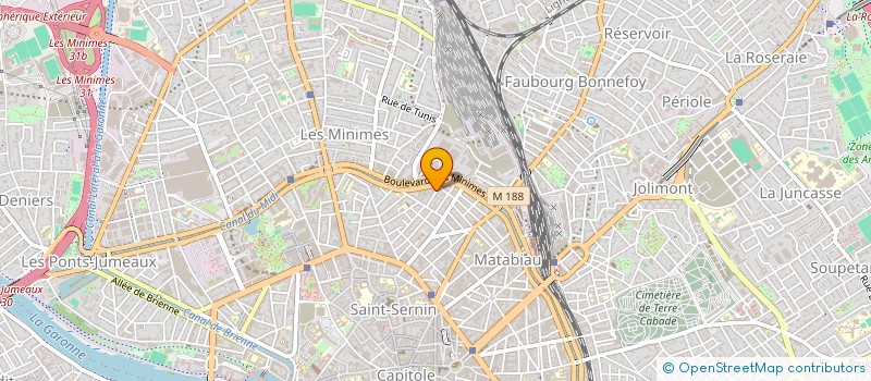 localisation de l'entreprise ISODRIS à TOULOUSE