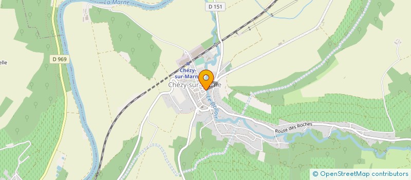 localisation de l'entreprise ISOECOPEINT à CHEZY-SUR-MARNE