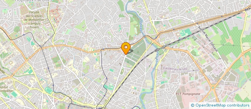 localisation de l'entreprise ISOFAC GROUP à MONTPELLIER