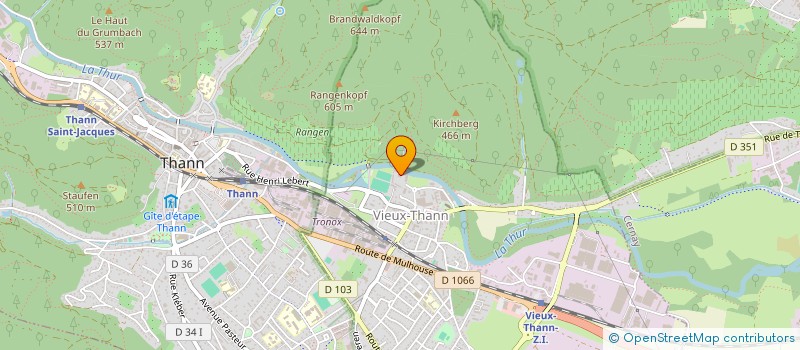 localisation de l'entreprise ISOFEN  LEIMBACH