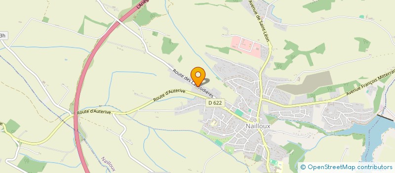 localisation de l'entreprise ISOFEU à NAILLOUX