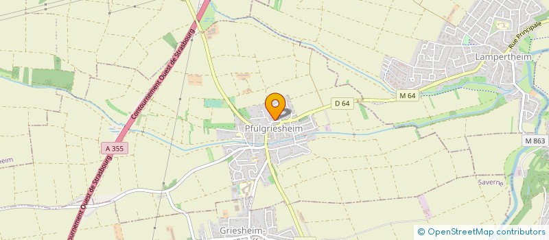 localisation de l'entreprise ISOFROID SARL à TRUCHTERSHEIM