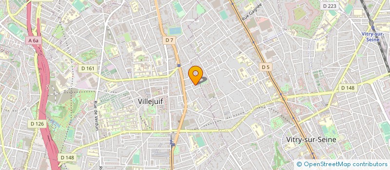 localisation de l'entreprise ISOHABITATION à VILLEJUIF