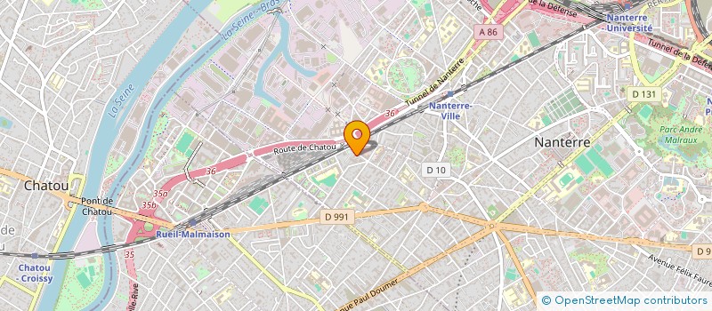 localisation de l'entreprise ISOKALO à NANTERRE