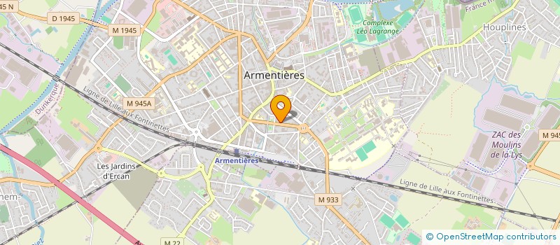 localisation de l'entreprise ISOKAS à ARMENTIERES