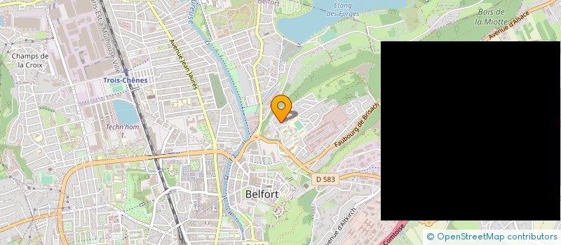localisation de l'entreprise ISOKIT  BELFORT