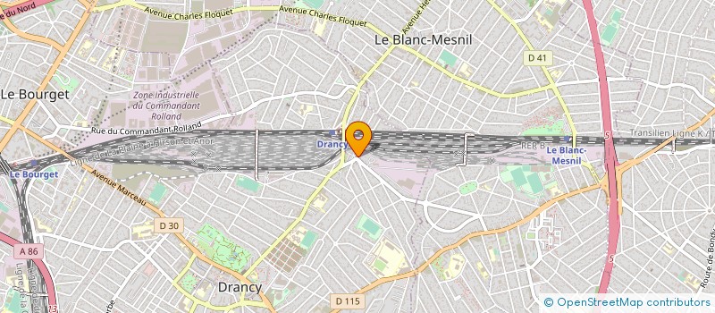 localisation de l'entreprise ISOL à DRANCY