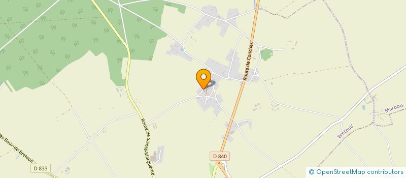 localisation de l'entreprise ISOL AGENCEMENT 27 à BRETEUIL