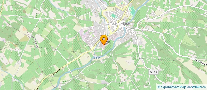 localisation de l'entreprise ISOL'AN 2000 à PERTUIS