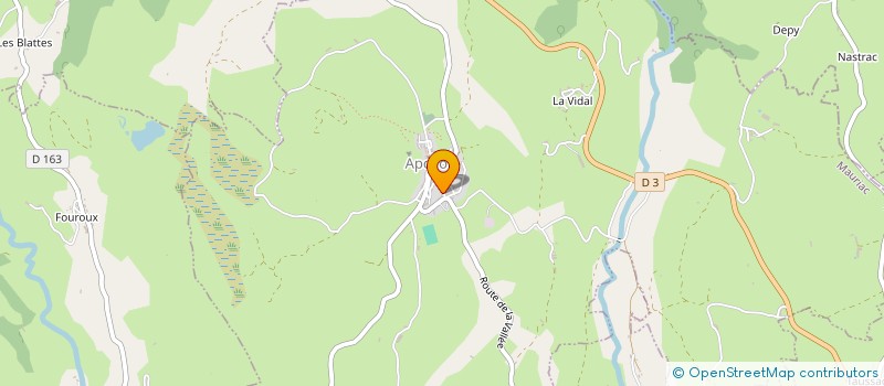 localisation de l'entreprise ISOL' AUVERGNE à RIOM-ES-MONTAGNES