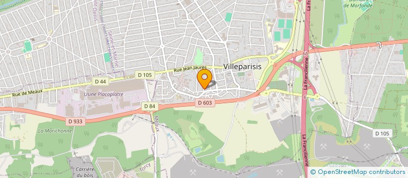 localisation de l'entreprise ISOL BATI VAL à VILLEPARISIS