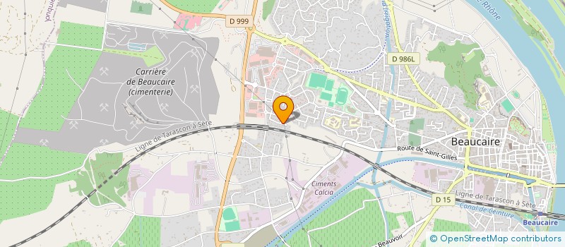 localisation de l'entreprise ISOL COMBLES 30 à BEAUCAIRE