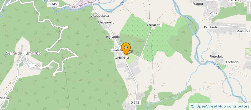 localisation de l'entreprise ISOL-CONCEPT à SERRA-DI-FIUMORBO