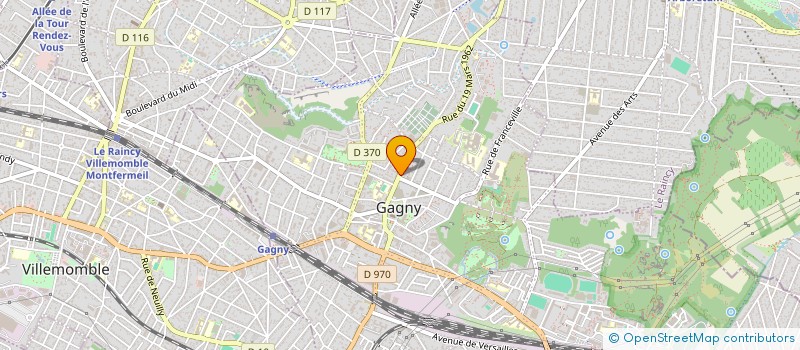 localisation de l'entreprise ISOL CONCEPT à GAGNY