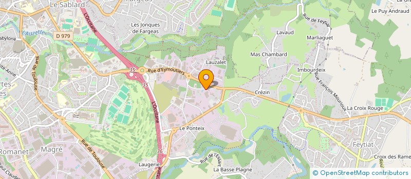 localisation de l'entreprise ISOL-ECO à FEYTIAT