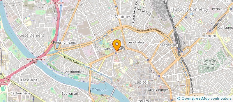 localisation de l'entreprise ISOL ELEC à TOULOUSE