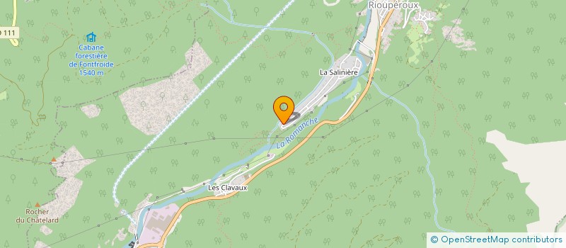 localisation de l'entreprise ISOL ET DECOR 38  LIVET-ET-GAVET