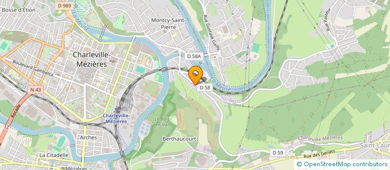 localisation de l'entreprise ISOL'EX  CHARLEVILLE-MEZIERES