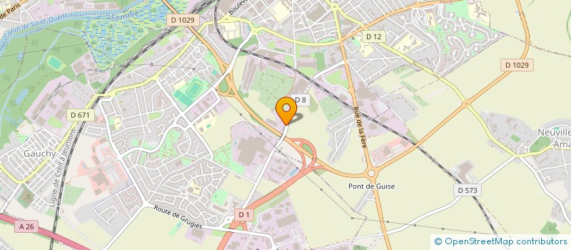 localisation de l'entreprise ISOL FINANCES à GAUCHY