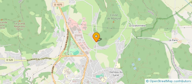 localisation de l'entreprise ISOL'FLEX à VOIRON