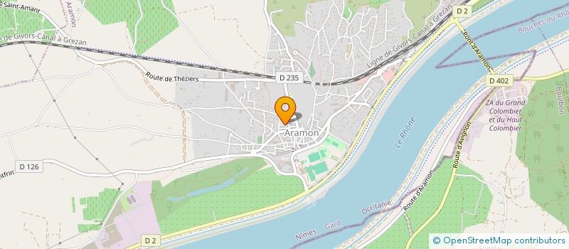 localisation de l'entreprise ISOL GARD à ESTEZARGUES