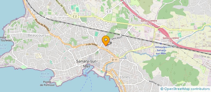 localisation de l'entreprise ISOL'HAK5 à SANARY SUR MER
