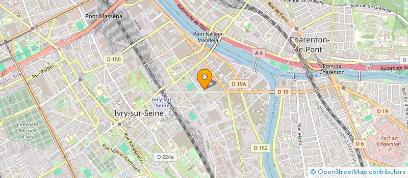 localisation de l'entreprise ISOL ILE DE FRANCE à IVRY-SUR-SEINE